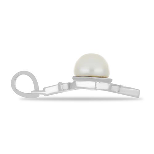 BUY 925 SILVER NATURAL WHITE FRESHWATER PEARL GEMSTONE PENDANT